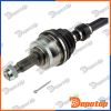 Demi-Arbre de Transmission MTM droite pour NISSAN | NPW-NS-066, 18-062731